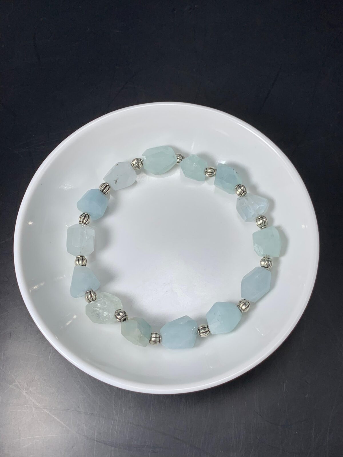 Premium quality aquamarine bracelet 